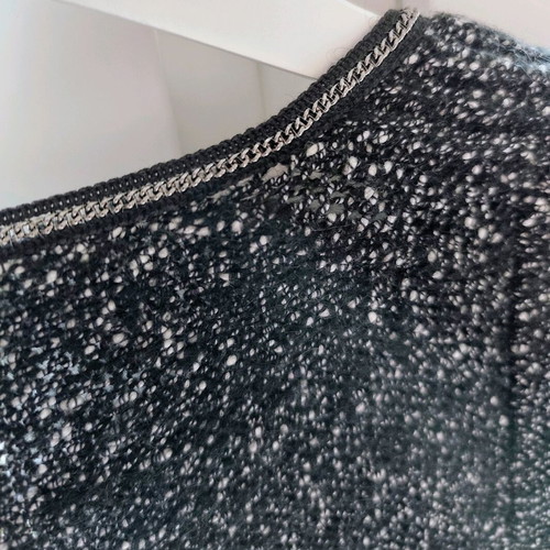 Gold Case women's tweed jacket like new, black