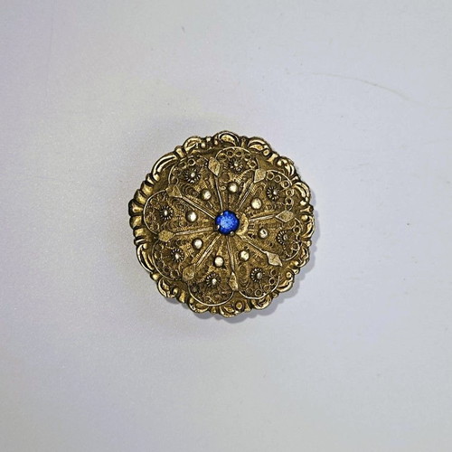 Gianniotiko decorated jewelry box used with handmade silver filigree