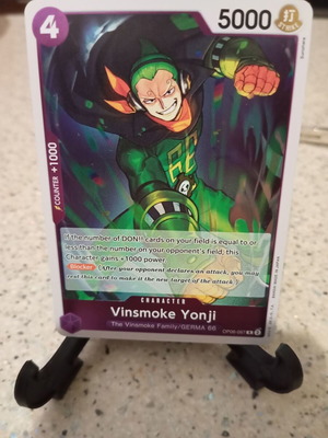 One Piece Vinsmoke Yonji OP06-067 card new Wings of the Captain