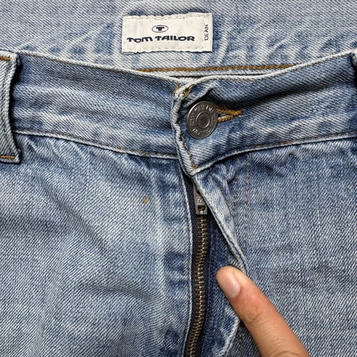 Only And Sons baggy jeans men's used, size L, blue turquoise