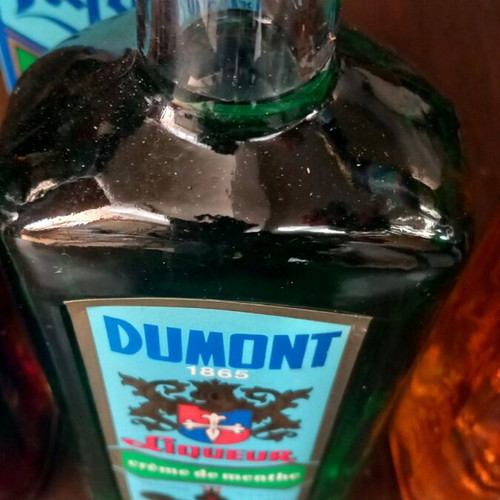 Dumont liqueurs new, pack of 3 different, 1980s
