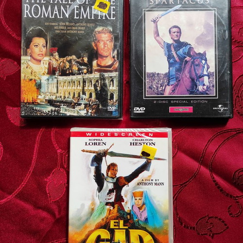 Foreign movies used, pack No2, DVD with subtitles