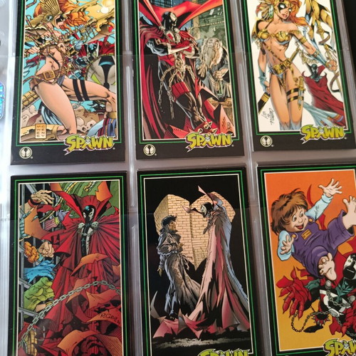 Spawn 1995 Wildstorm collectible cards set of 6 like new