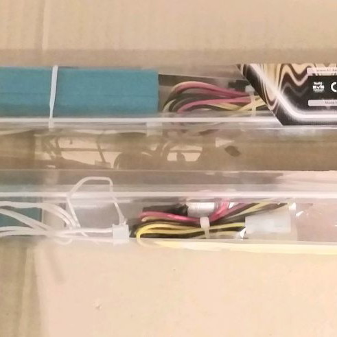 Led bars blue color for PC 30cm new, 2 pieces