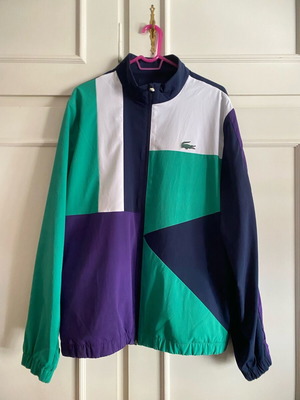 Lacoste Sport Crocodile Print Tennis Jacket new, XL, multicolor