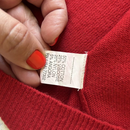 Zara Knit cardigan, red, size M