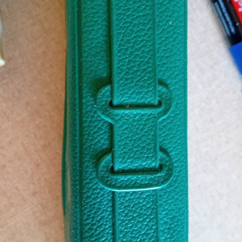 Melodica Soprano Hohner Germany like new, vintage green