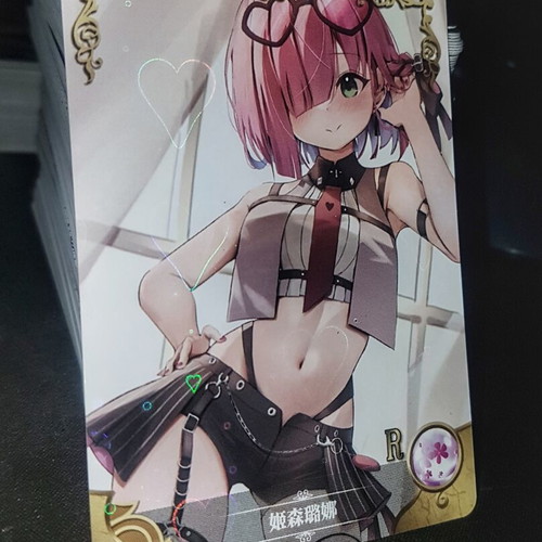 Luna Himemori Hololive anime waifu holo card