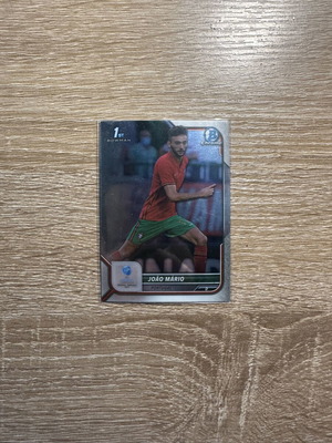 Topps Bowman Chrome Soccer κάρτα João Mário 1st Bowman Base σαν καινούργιο