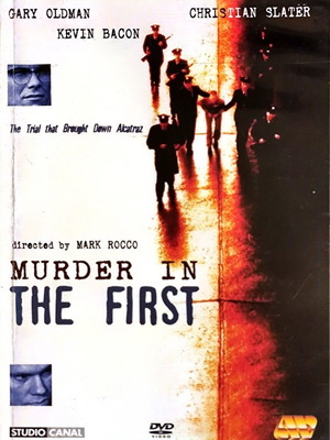 Murder in the First DVD used, drama thriller with subtitles