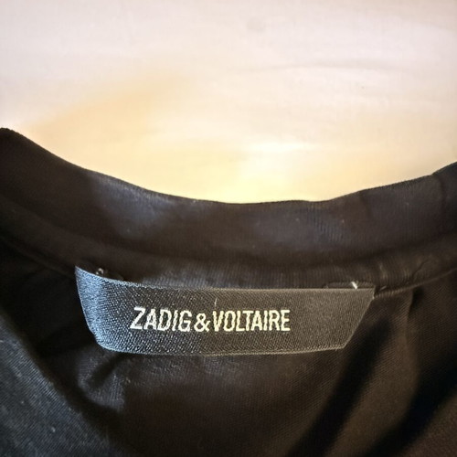 Zadig & Voltaire T-shirt medium size used, skull print, black