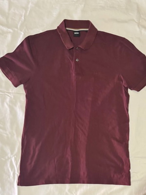 Boss Polo T Shirt σαν καινούργιο, ανδρικό μέγεθος S, κόκκινο