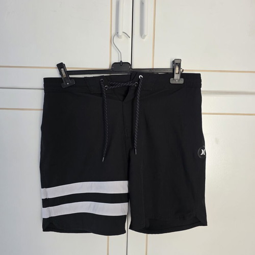 Hurley swim shorts black size 32 like new
