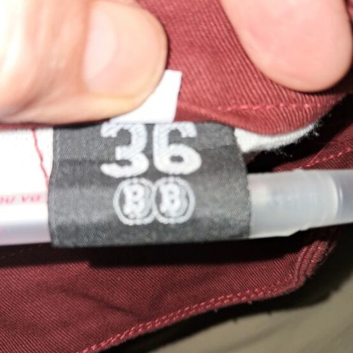 Vancouver burgundy bermuda shorts