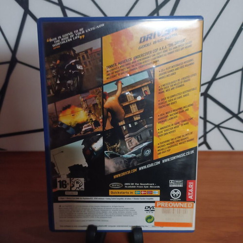Driver παιχνίδι PlayStation 2 μεταχειρισμένο, αγωνιστικό