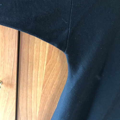 Benetton blouse new, black, asymmetric, size M