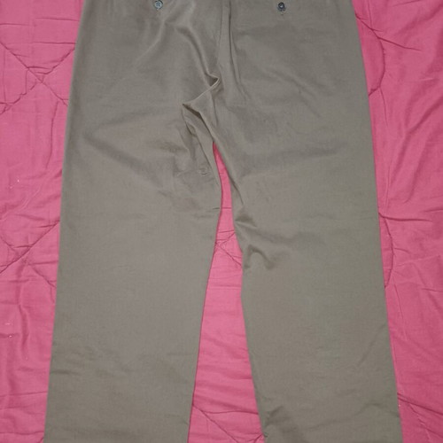 M&S Pants Olive Khaki Size 36 Regular Fit Like New