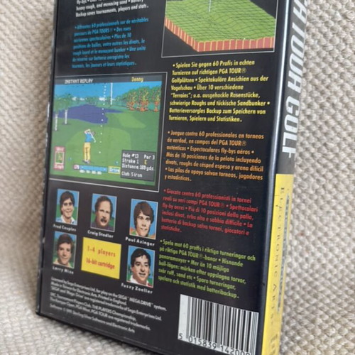 PGA Tour Golf Sega Mega Drive μεταχειρισμένο, πλήρες στη συσκευασία