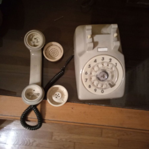 SEH telephone used, Greek made March 1973