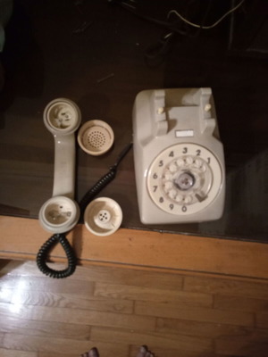 SEH telephone used, Greek made March 1973