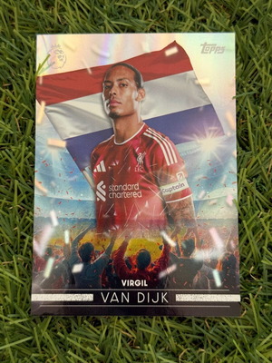 Topps 2026-27 Premier League Flagship κάρτα Virgil Van Dijk Liverpool