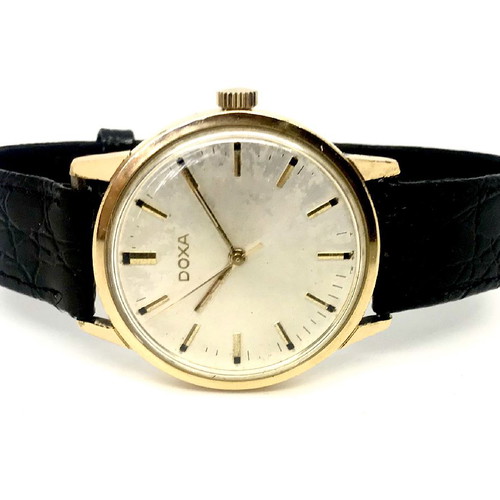 Doxa vintage 1960 used men's mechanical wristwatch
