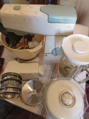 Kenwood mixer 1962 used with all attachments