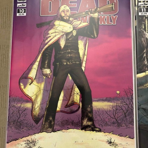 Walking Dead Weekly set of 47 comics like new