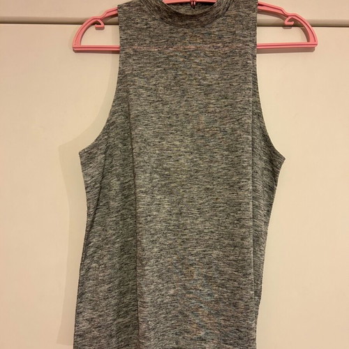 H&M blouse size M like new, gray