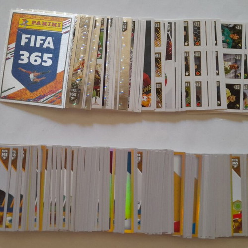 FIFA 365 2017-2018 album with 375 stickers like new