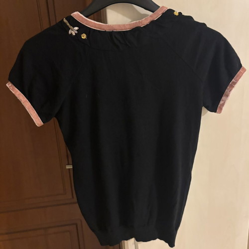 Etro blouse viscose size M like new, black