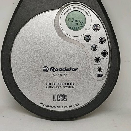 Roadstar PCD-8055 Vintage Portable CD Player Like New