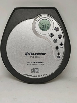 Roadstar PCD-8055 Vintage Portable CD Player Like New