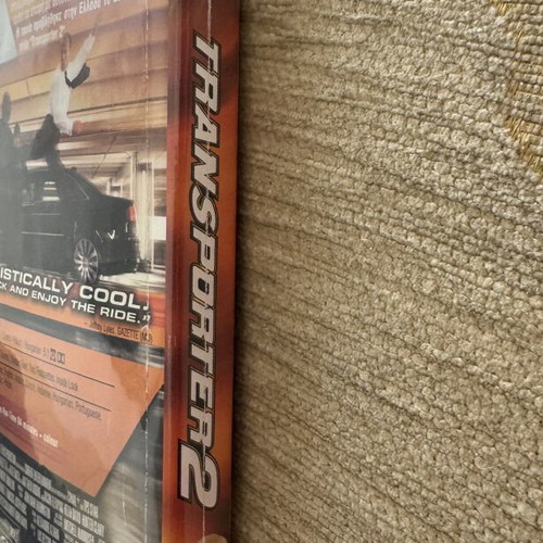 Transporter 2 DVD used with Greek subtitles