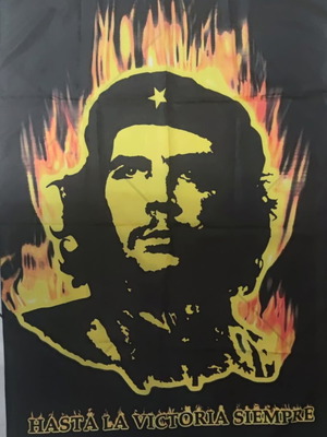 Che Guevara flag banner used 105x75cm