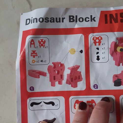 3d Dinosaur Like New