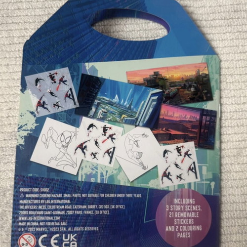 Spiderman Sticker Book new