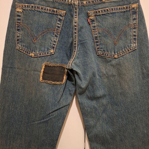 Vintage Levi's 529 women's bootcut jeans size W26 L32 new blue