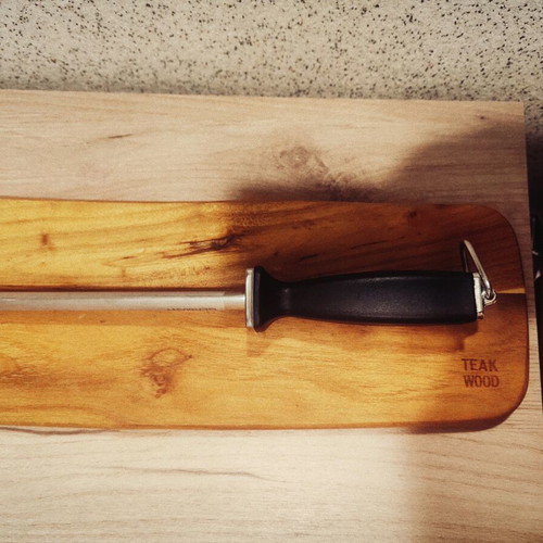 Flat sharpening steel Germany new, 30 cm sharpening length