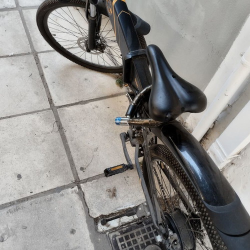 Bezior folding electric bike with 500W motor