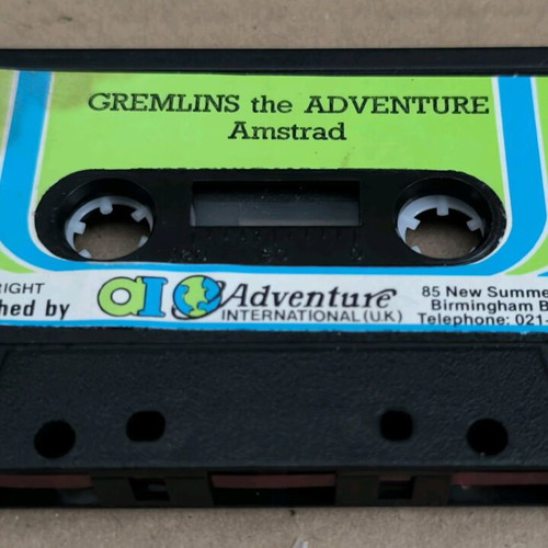 Gremlins (Adventure International) Amstrad Cassette like new