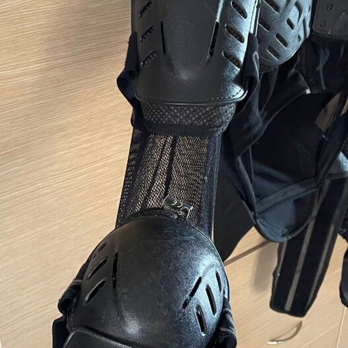 UFO motocross chest protector and knee guards
