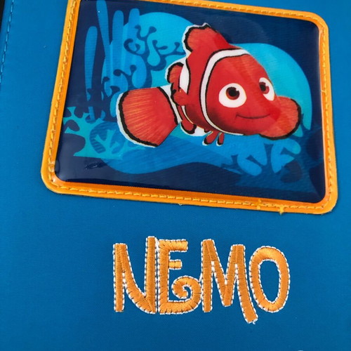 Finding Nemo school pencil case with embroidered logo new