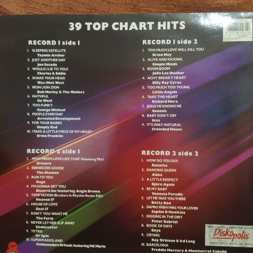 Now That's What I Call Music 23 2LP used, rock compilation 1992