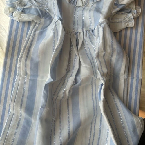 Girl's dress for 1 year old like new, made in France