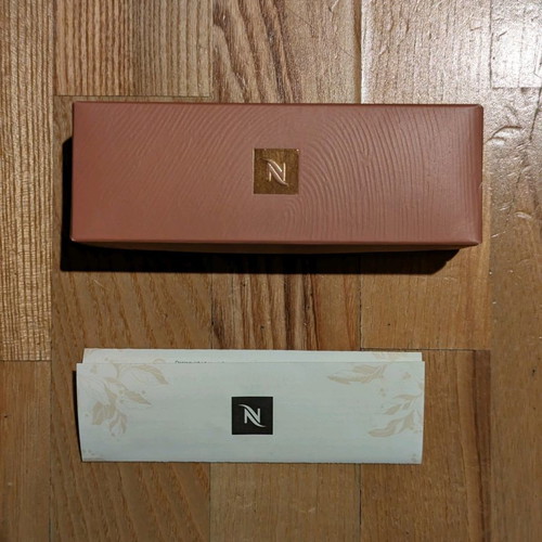Nespresso collectible box used
