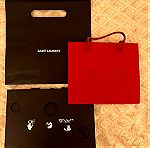  Επώνυμες σακούλες-Πωλούνται και ανα τεμάχιο (Gucci,Off White, Dior,Louis Vuitton,Hermes,Gucci)