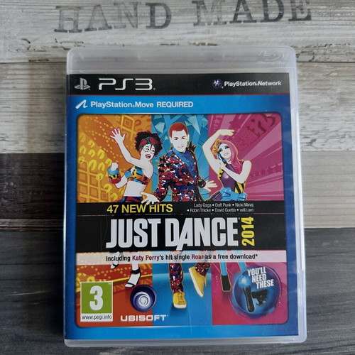 Just Dance 2014 and 2018 PS3 games like new with manuals