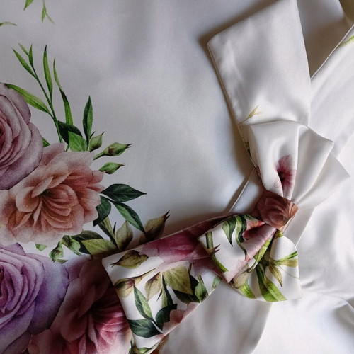 Cocktail dress Bibibo like new, white, size M/L with matching belt