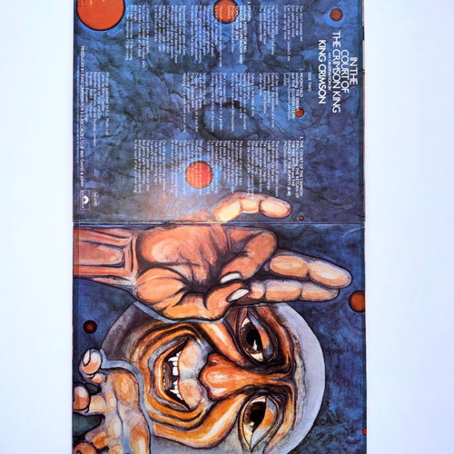 King Crimson In The Court Of The Crimson King LP used, rock